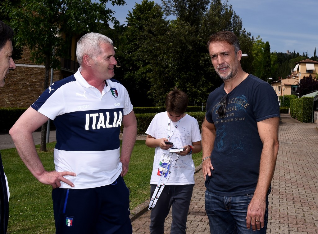 Italy Training Session And Press Conference