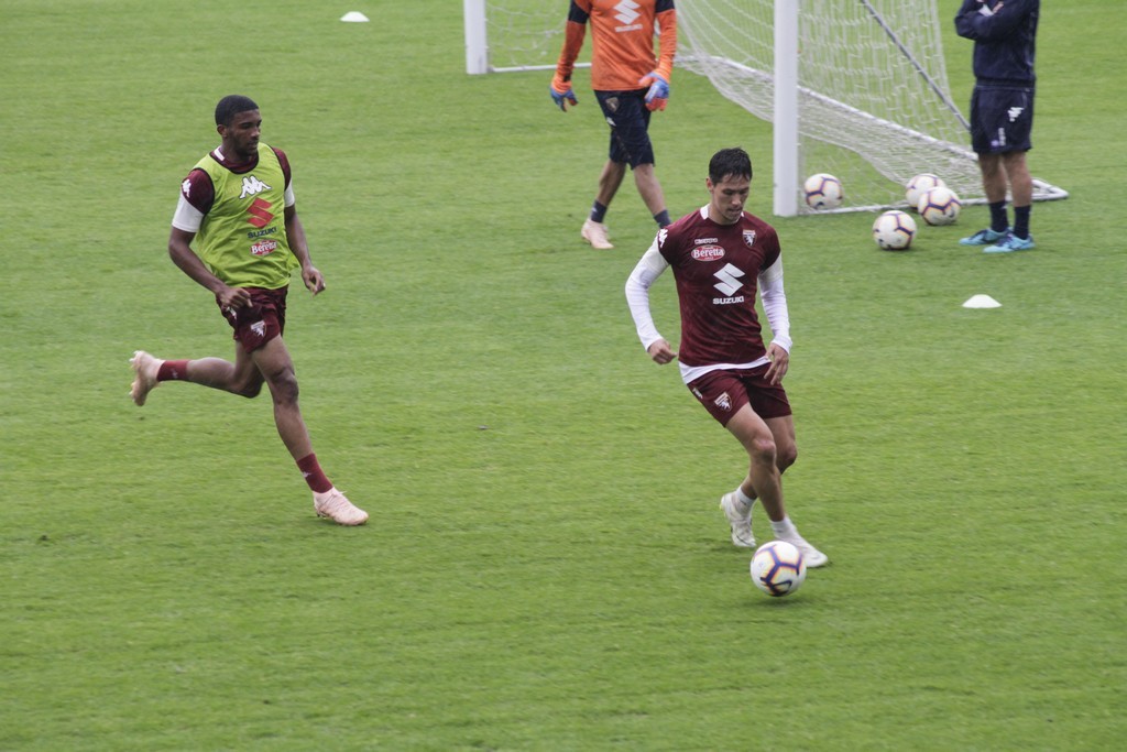 Allenamento  bremer lukic