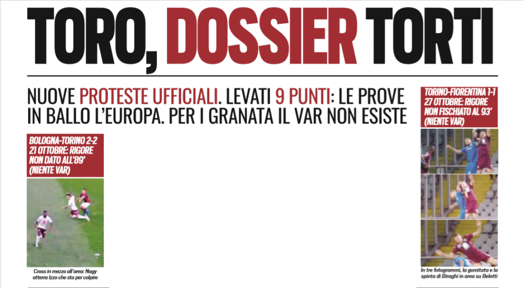 Tuttosport rassegna 18/12/18