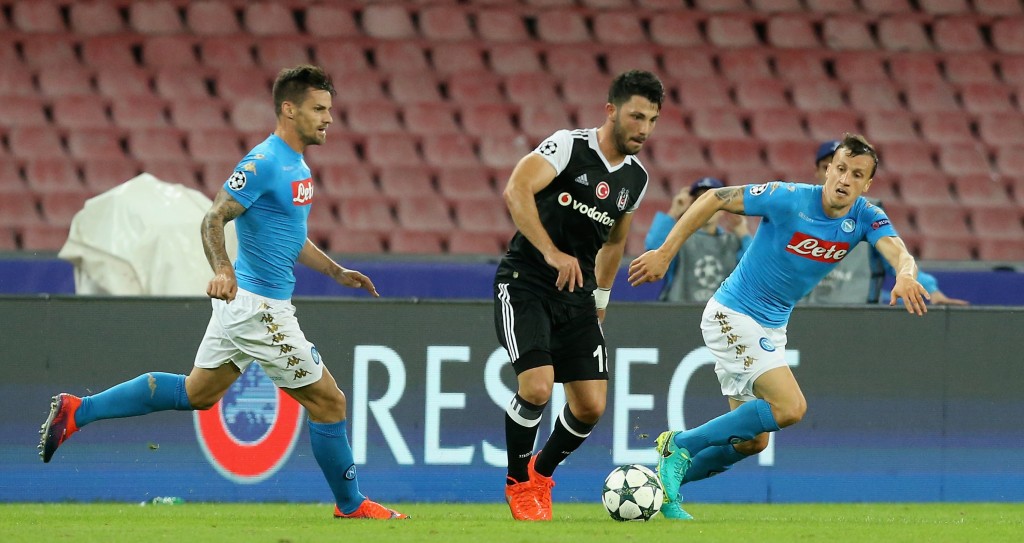SSC Napoli v Besiktas JK - UEFA Champions League