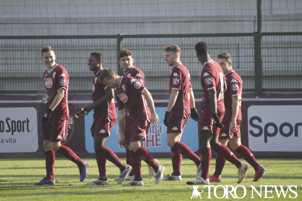 primavera torino-cagliari esultanza