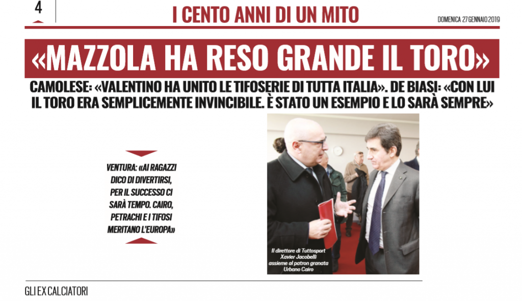 tuttosport 27/01/2019