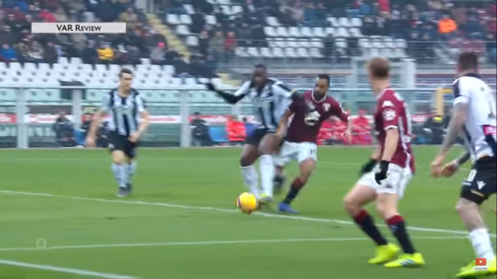 rigore udinese