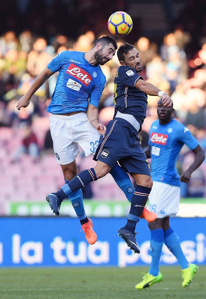 SSC Napoli v UC Sampdoria - Serie A