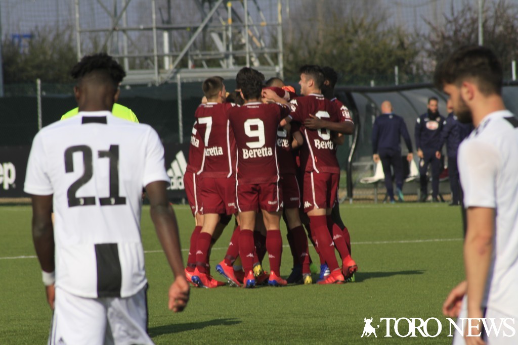 Primavera, derby, Juventus-Torino esultanza