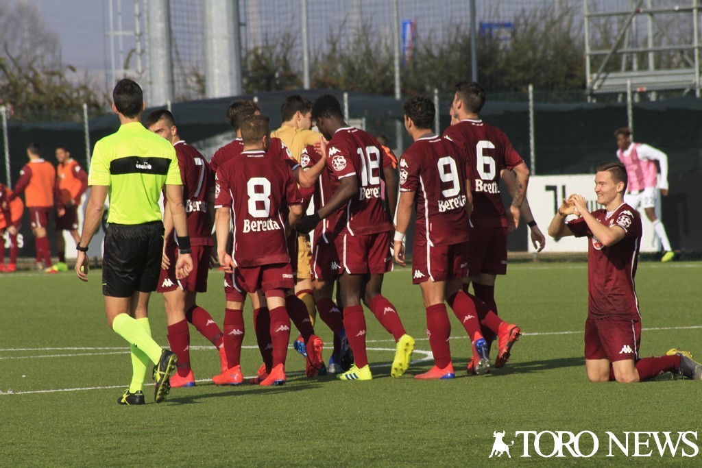 Primavera, derby, Juventus-Torino esultanza