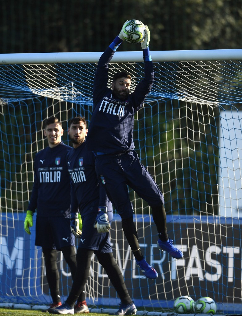 Italy Training Session And Press Conference