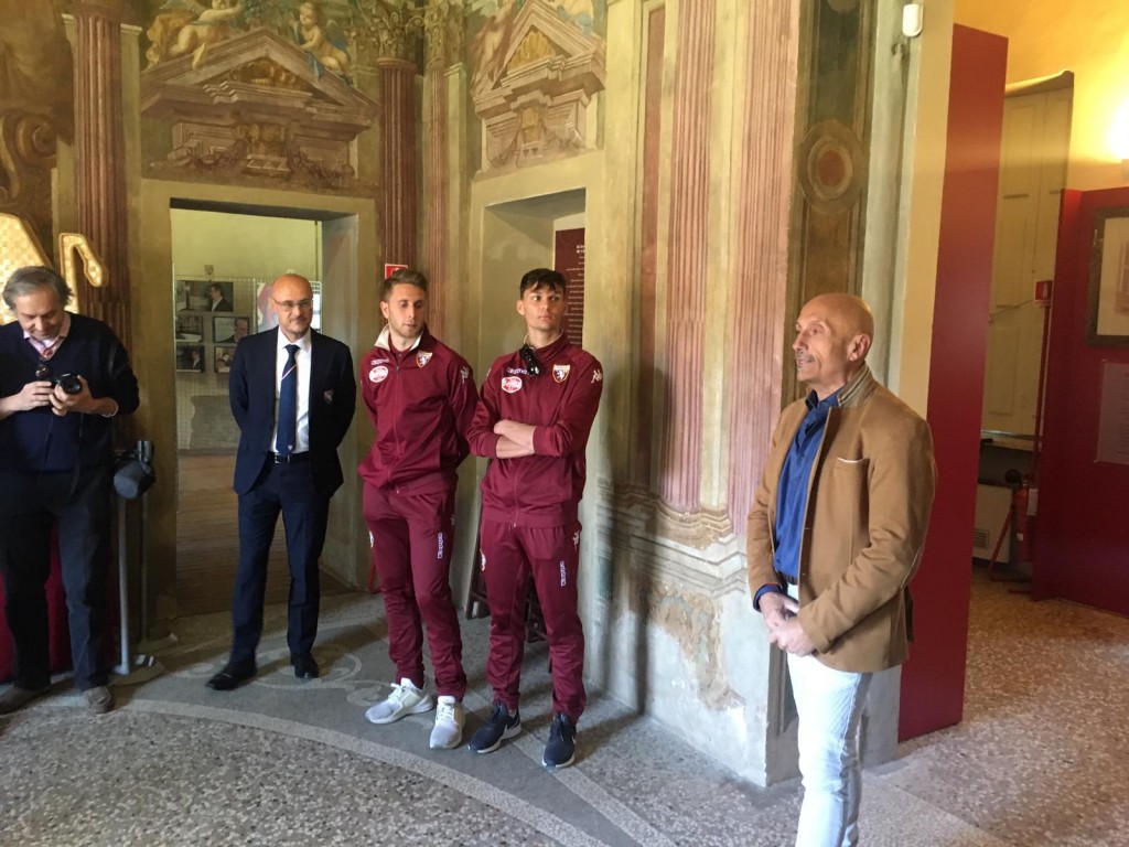 Supercoppa Primavera al Museo del Toro, Ambrogio e Gilli con Beccaria