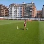 Iago Falque si allena al Filadelfia