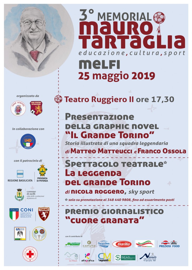 memorial tartaglia  25 maggio 2019