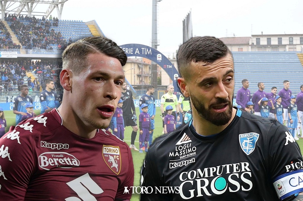 Empoli-Torino, Caputo contro Belotti