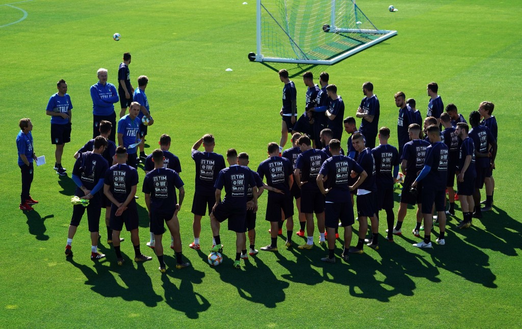 Italy Training Session