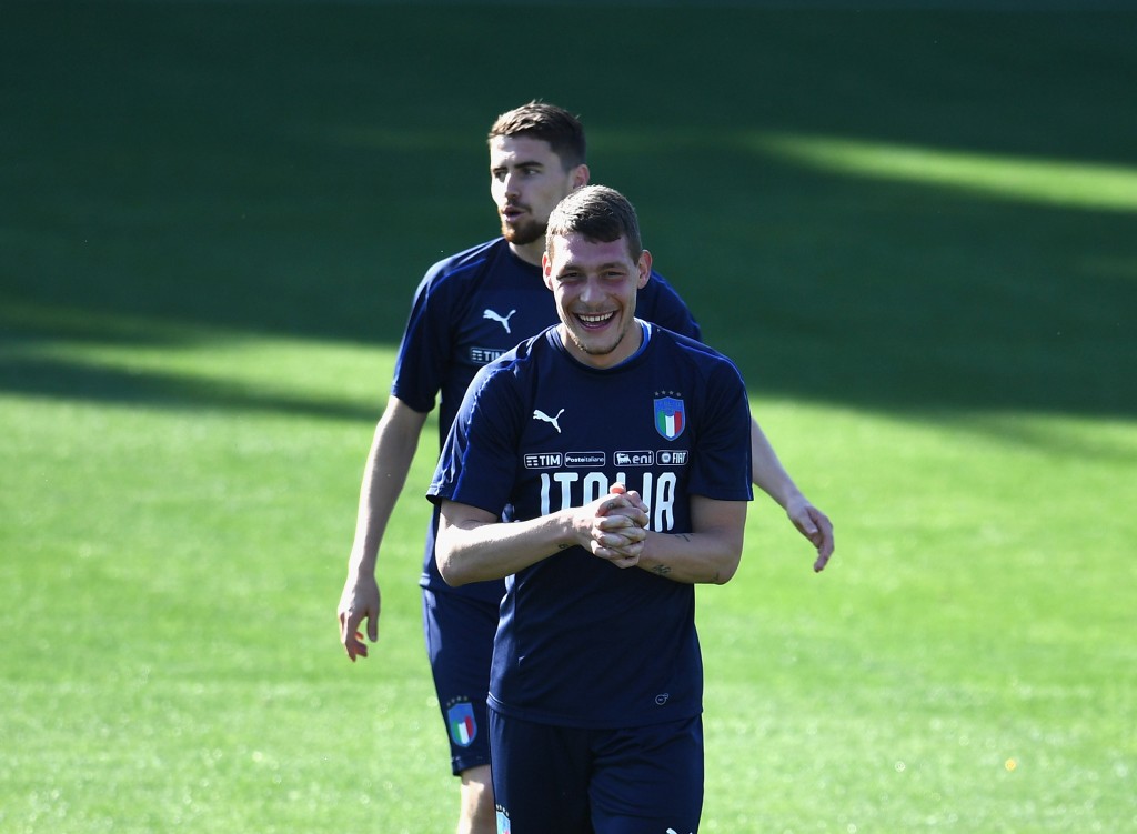 Italy Training Session And Press Conference
