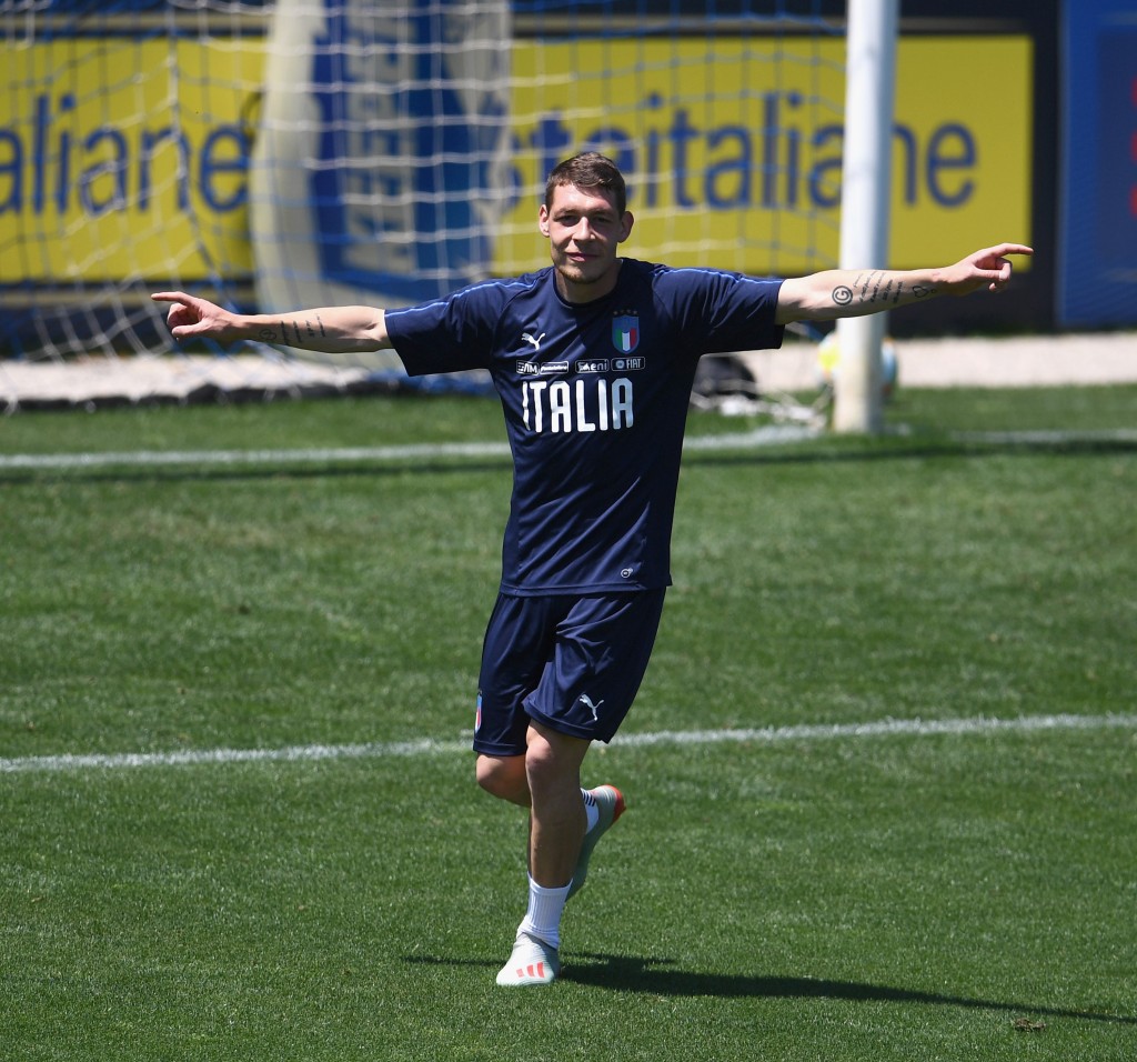Italy Training Session And Press Conference