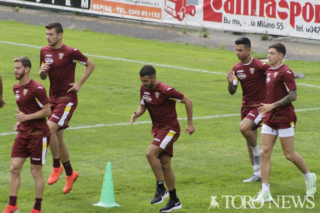 ritiro bormio, allenamento