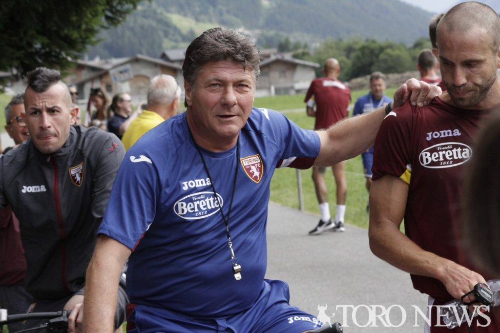 ritiro Bormio Mazzarri e De Silvestri