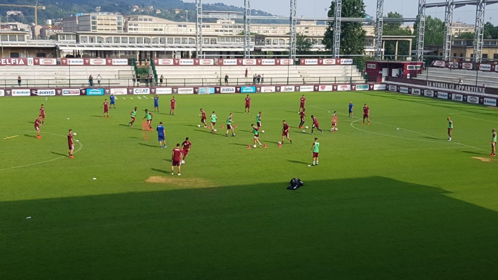 Allenamento al Filadelfia