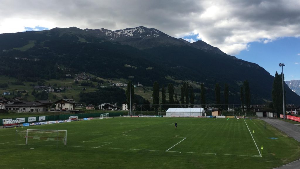 ritiro bormio, allenamento