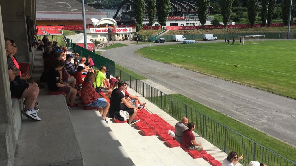 ritiro bormio, allenamento