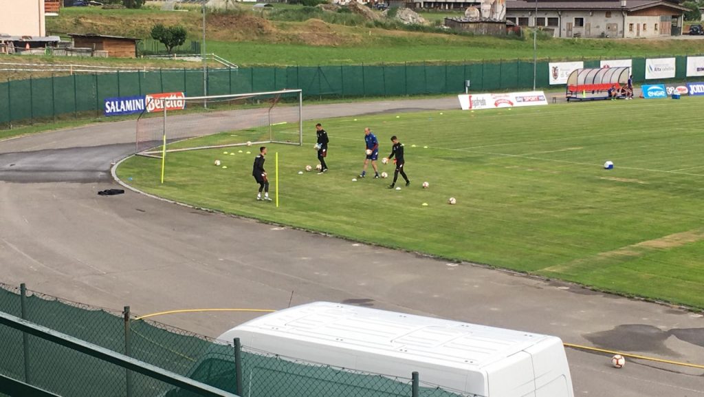 Ritiro Bormio Torino - allenamento portieri