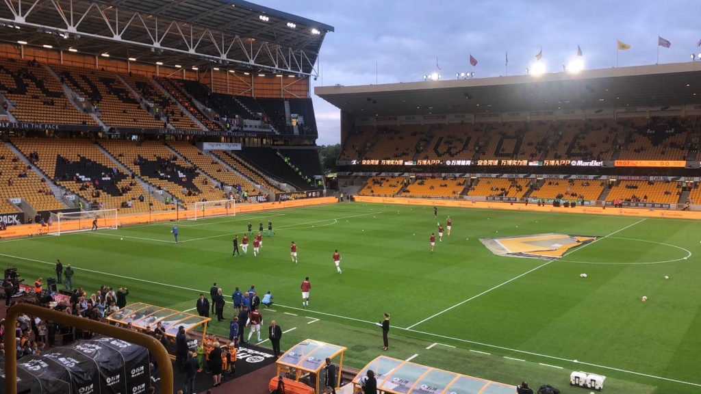 Riscaldamento Wolverhampton-Torino