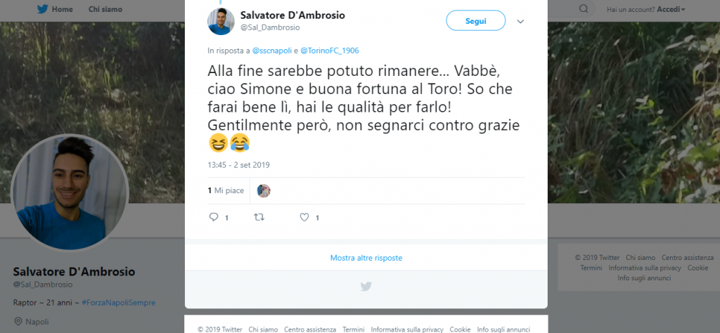 social napoli verdi addio