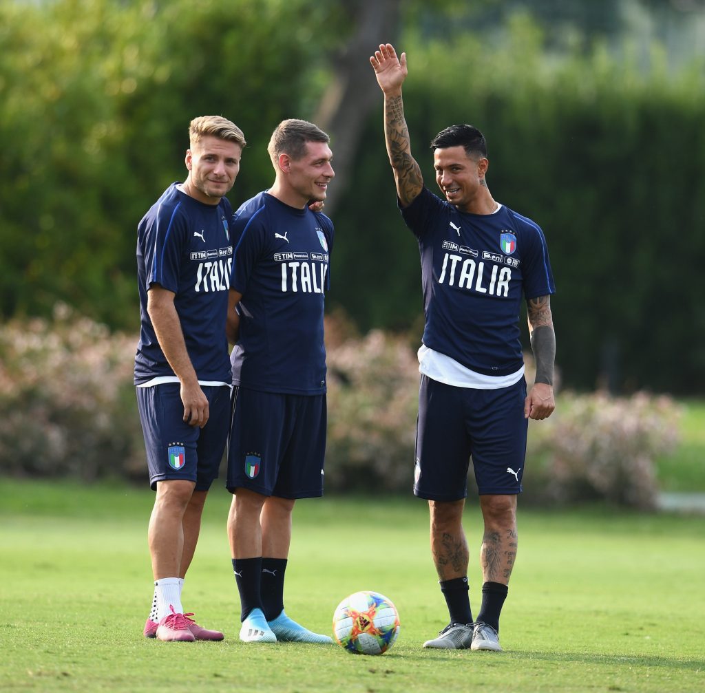Italy Training Session And Press Conference