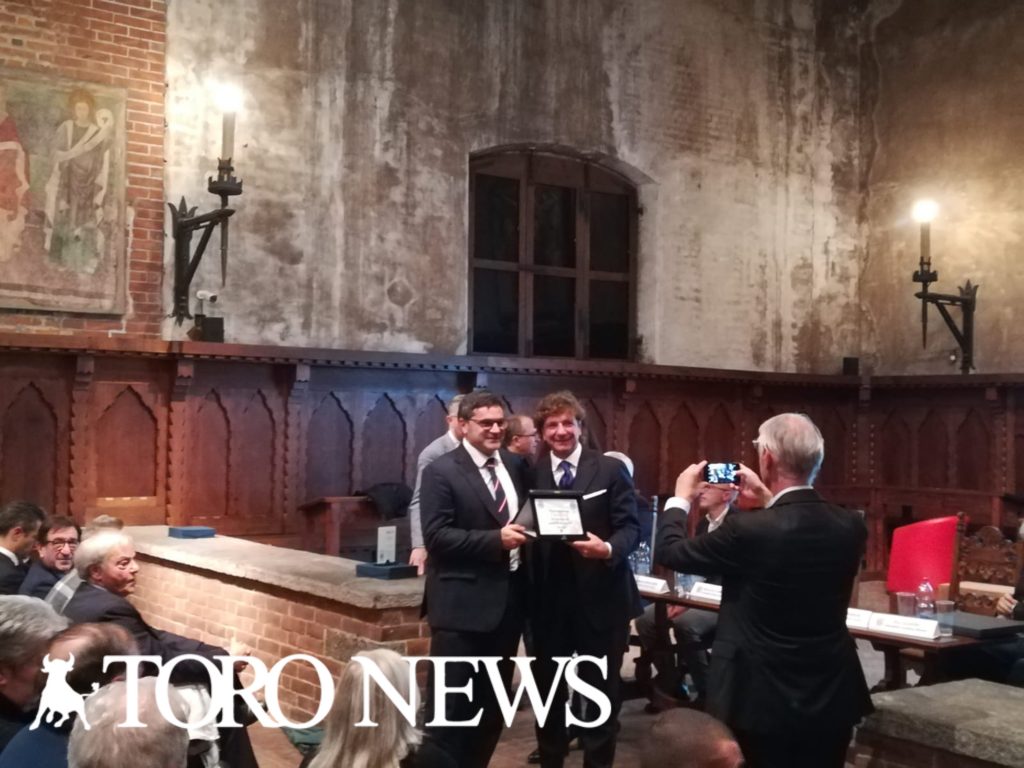 Andrea Fabbrini premiato dall'Aiac