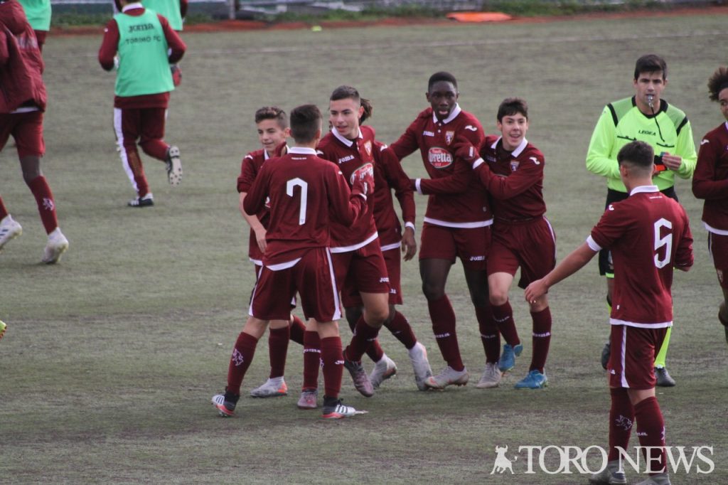 Esultanza al gol di Ceica Torino Under 15