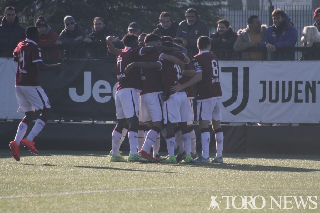 Torino Primavera esultanza nel derby