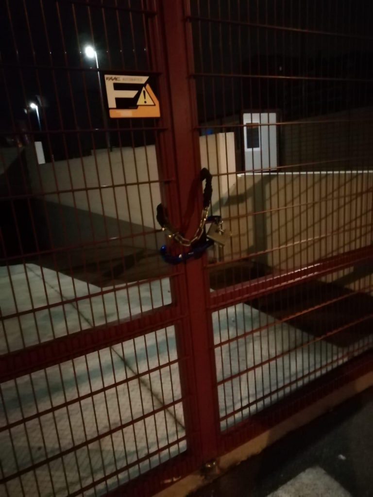 Filadelfia, lucchetto