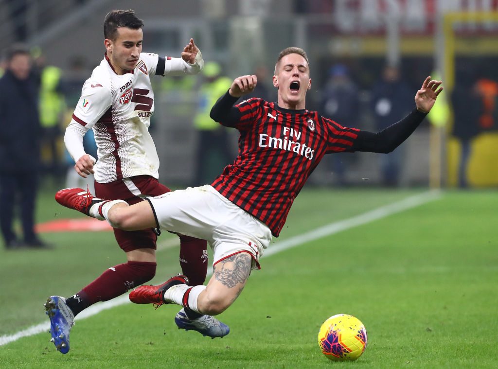 AC Milan v Torino - Coppa Italia: Quarter Final