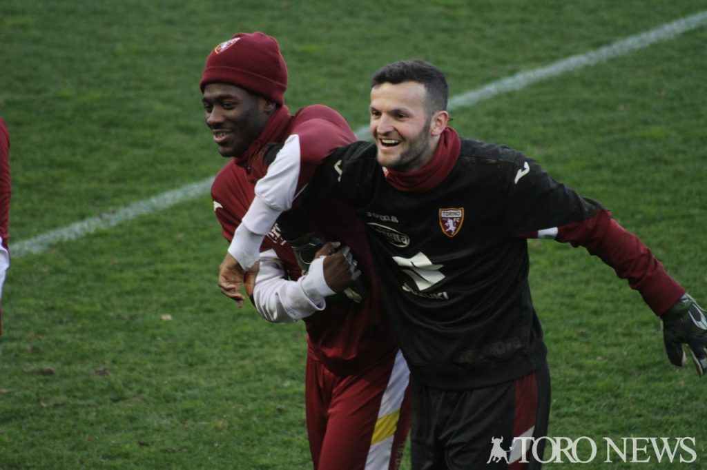 Allenamento Torino Filadelfia Ola Aina e Ujkani