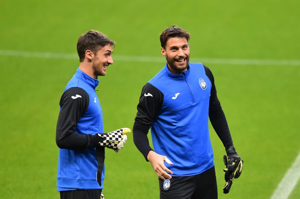 Atalanta Training Session and Press Conference