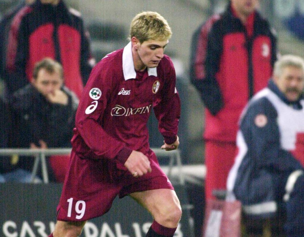 Carlos Marinelli of Torino in action