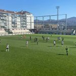 L'allenamento tra Torino e Gozzano al Filadelfia (foto: Gozzano Calcio)