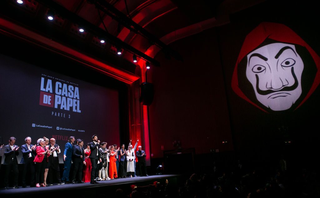 Netflix Presents 'La Casa De Papel' 3rd Season In Madrid