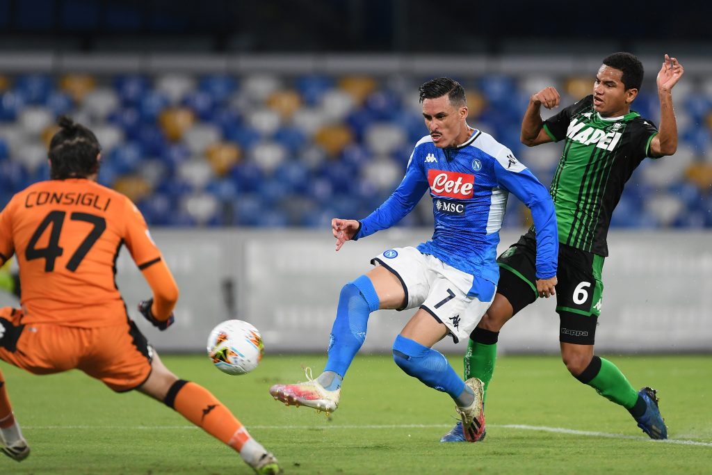 SSC Napoli v US Sassuolo - Serie A