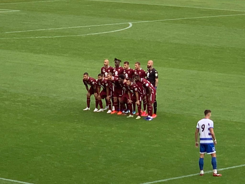 Torino-Pro Patria, il Torino nel pre partita