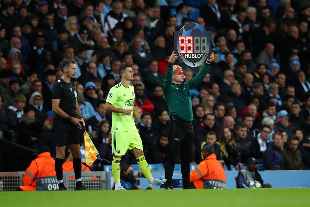 Manchester City v Dinamo Zagreb: Group C - UEFA Champions League