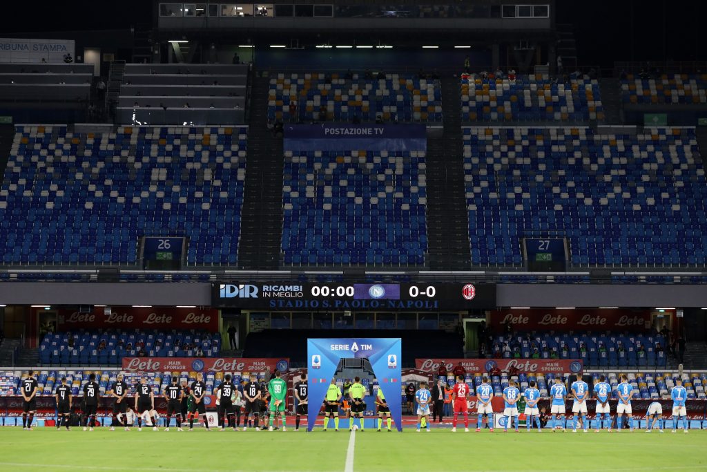 SSC Napoli v AC Milan - Serie A