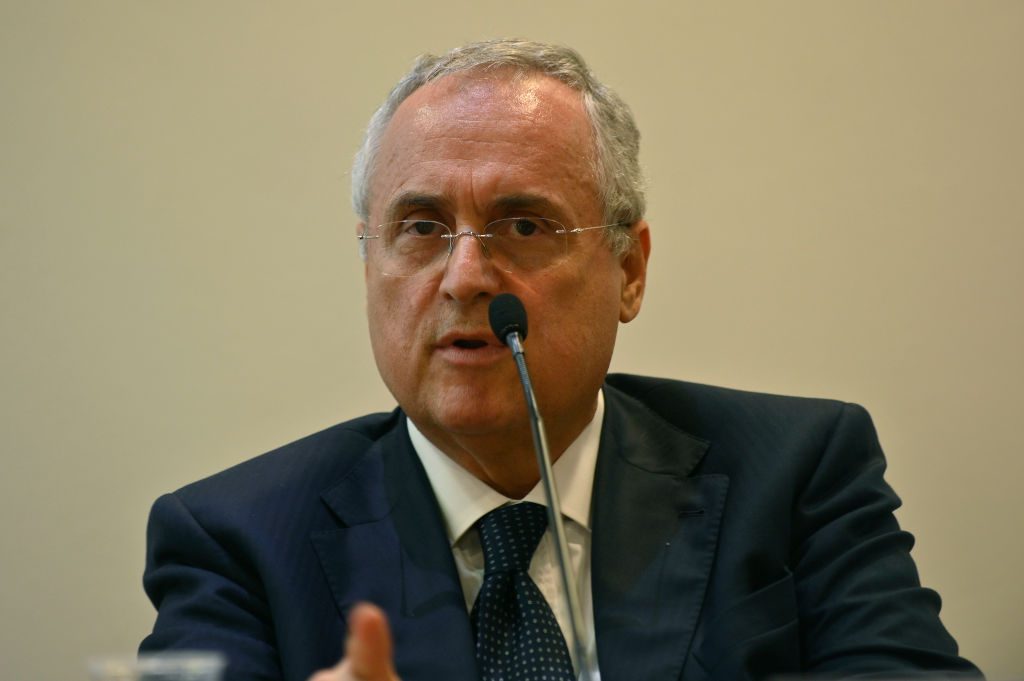 SS Lazio Press Conference