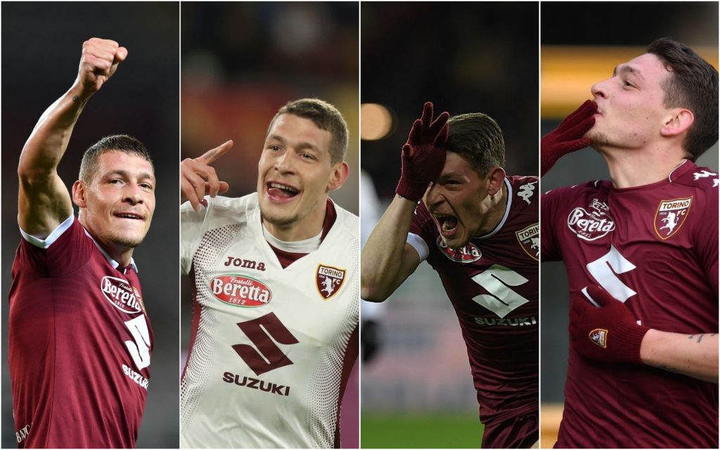 Belotti, collage compleanno