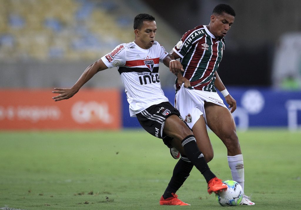 2020 Brasileirao Series A: Fluminense v Sao Paulo Play Behind Closed Doors Amidst the Coronavirus (COVID-19) Pandemic