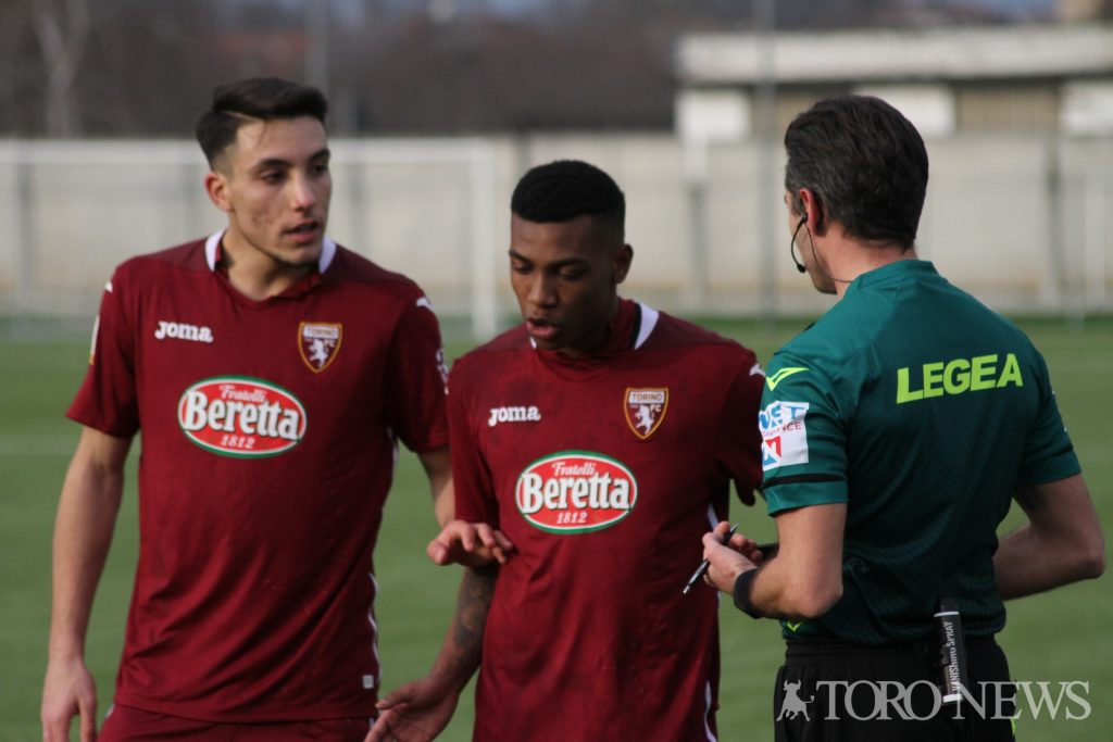 Celesia e Freddi Greco Torino-Milan 2-0 campionato Primavera 1