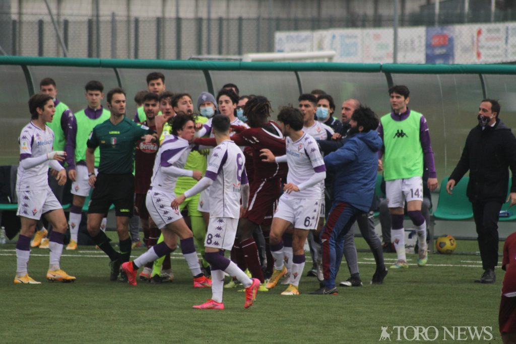 Torino-Fiorentina Primavera rissa