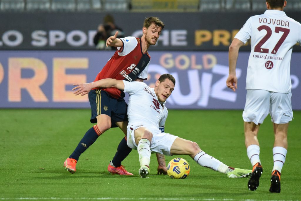 Cagliari-Torino, Belotti. Foto di: Alessandro Sanna