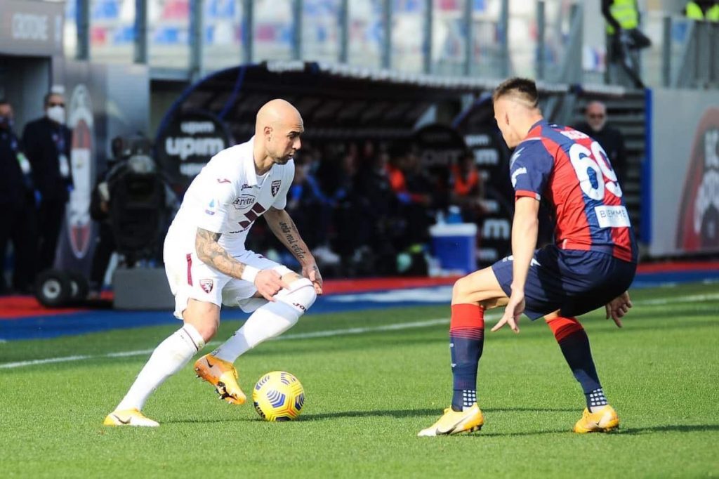 Crotone-Torino: Zaza, foto di Andrea Rosito