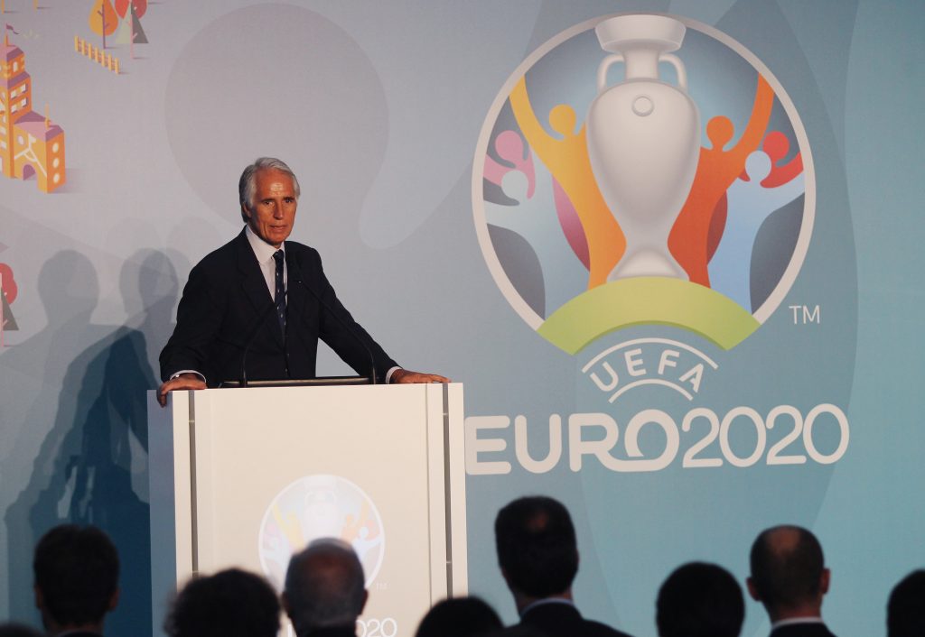 UEFA Euro Roma 2020 Official Logo Unveiling