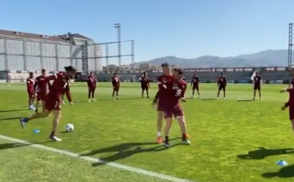 allenamento torino filadelfia